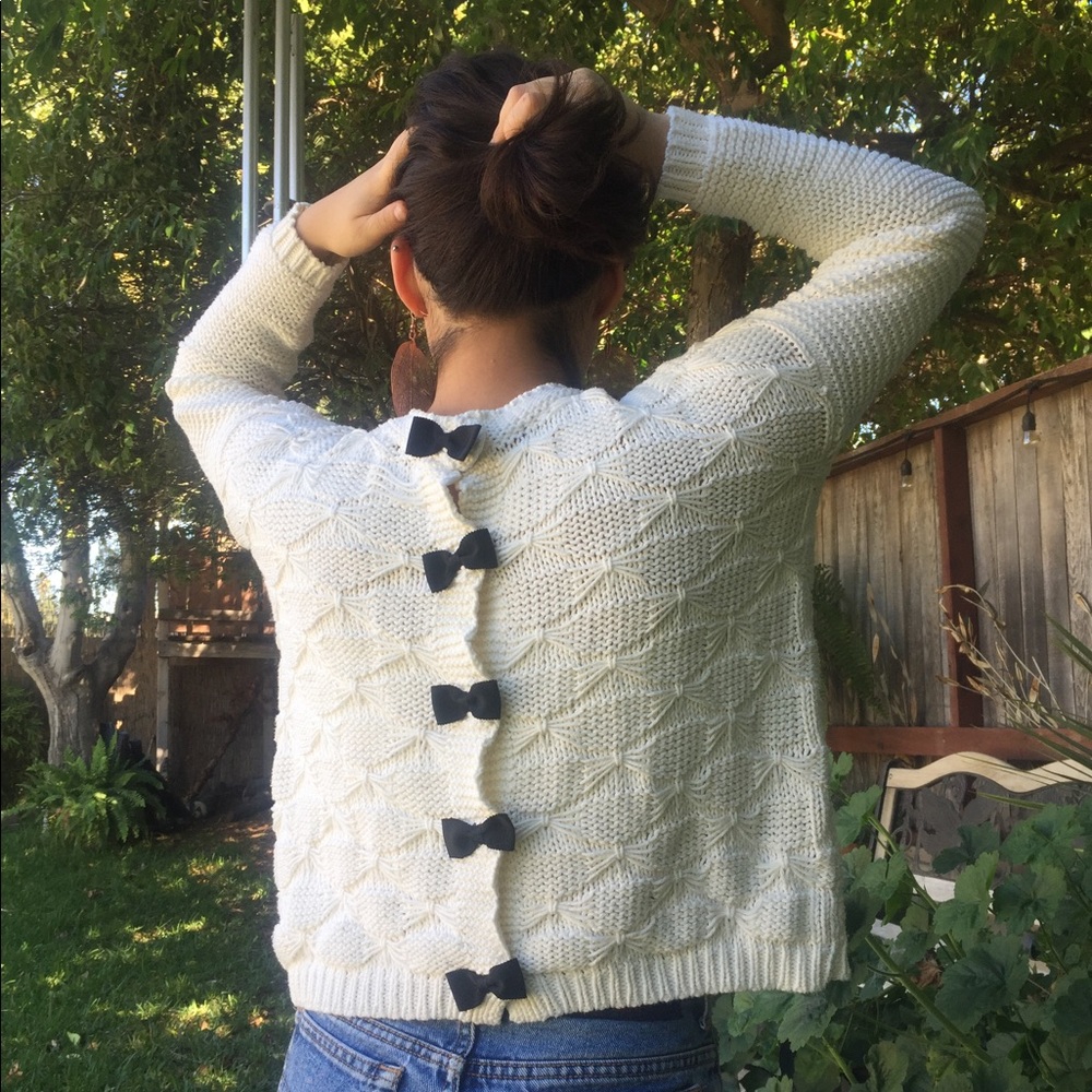 Reversible Knitted Sweater
